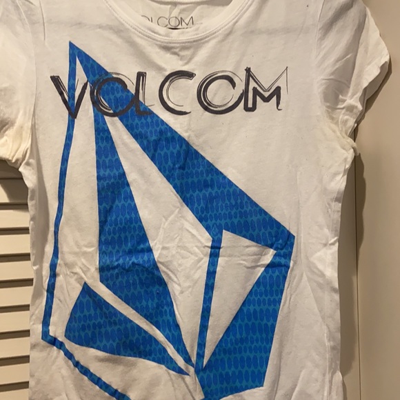 Blue Volcom Stone Tee - Picture 2 of 4